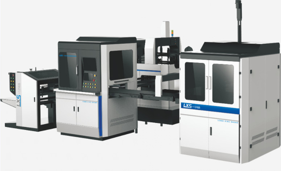 Máy tạo hình hộp cứng thông minh tự động với hệ thống PLC cho hộp quà tặng bao bì các tông