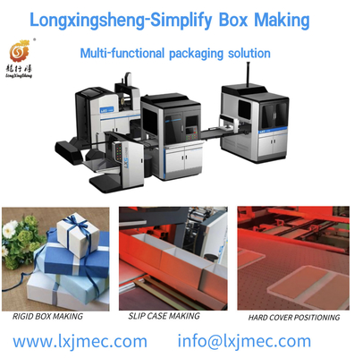 1246B Máy gấp hộp cứng hoàn toàn tự động cho lớp lót giấy,