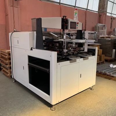 Máy dán góc hộp đa chức năng để dán hộp cứng nhắc bốn góc cùng một lúc