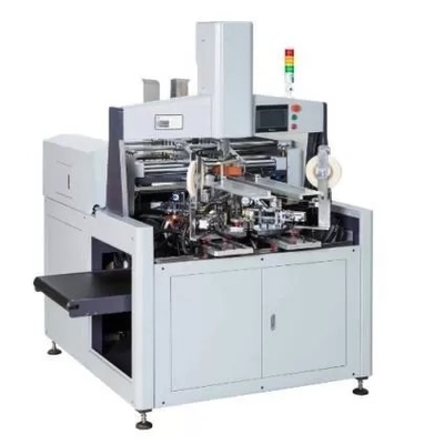 Điều khiển PLC Hộp bánh kẹo Máy dán góc 75 chiếc / phút