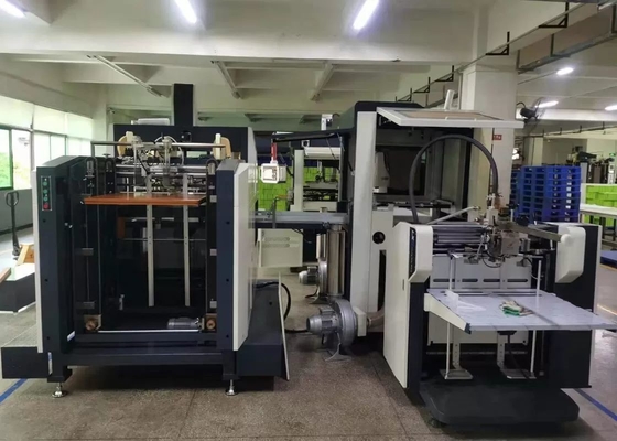 Máy dán hộp gấp tự động 40 túi / phút Máy tạo hình 380v