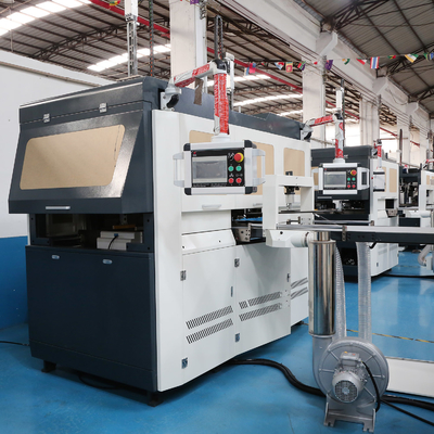 Máy làm hộp carton sóng 120mm Đóng gói hoàn toàn tự động