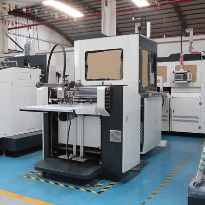 Máy làm hộp cứng hoàn toàn tự động bằng bìa cứng cho giày / rượu / quà tặng