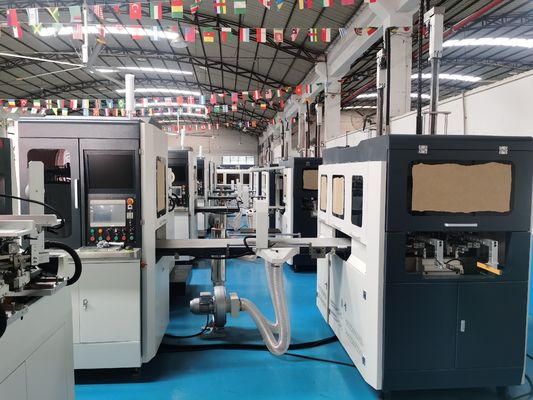 Máy làm hộp cứng thông minh tốc độ cao tự động cho hộp kích thước nhỏ giúp định vị trực quan