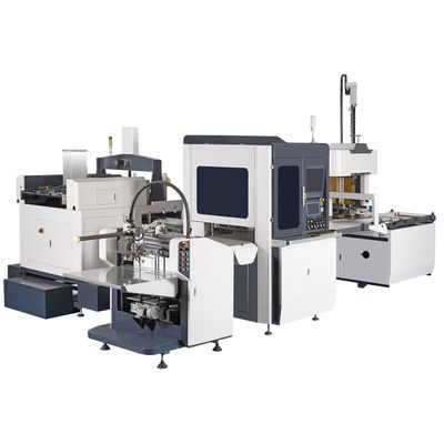 Máy làm hộp cứng chức năng kép tự động với chức năng hộp và hộp