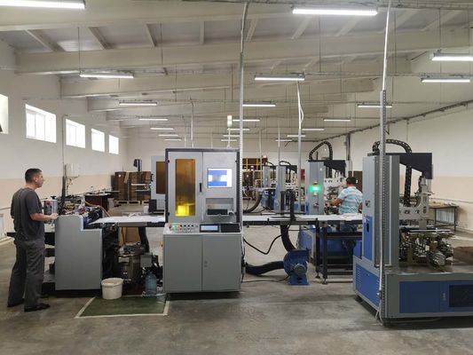 Gấp Carton Máy định hình hộp cứng cáp Dây chuyền đóng gói hộp 28 chiếc / phút