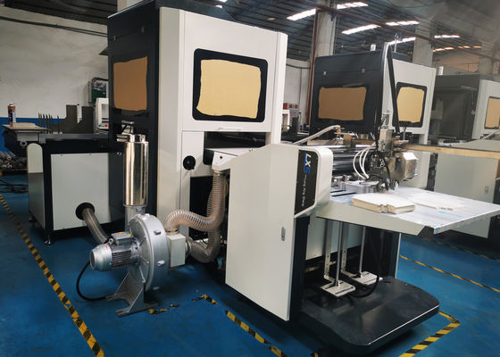 Thiết bị dán hộp bán tự động cho hộp nắp cứng