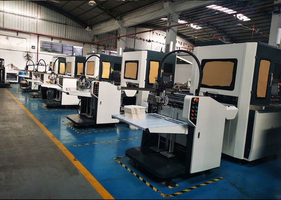 Thiết bị dán hộp bán tự động cho hộp nắp cứng