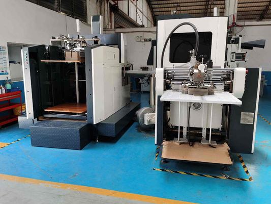 Máy làm hộp di động Máy sản xuất hộp cứng 45 chiếc / phút