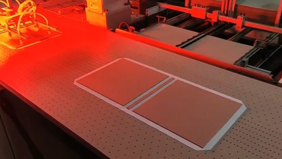 Hộp định vị nắp cứng Máy định vị hộp quà 1500 cái / h Điều chỉnh thời gian ngắn