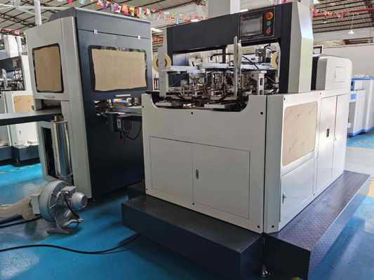 Máy sản xuất hộp quà cưới tự động cứng nhắc 300gsm với định vị trực quan