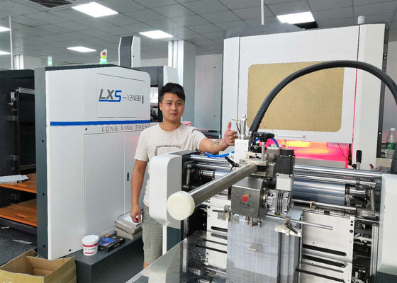 Bao bì thông minh tự động Máy làm hộp đồng hồ cứng cáp Máy làm hộp các tông Hệ thống bao gói hộp điện thoại