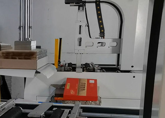 Máy đóng gói hộp giấy cứng bán tự động cho hộp điện thoại