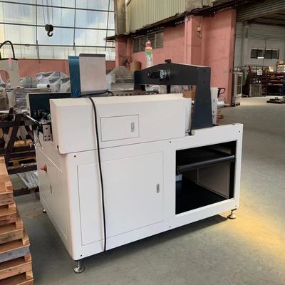 Máy dán keo góc Máy dán hộp 920kg Máy làm hộp cứng