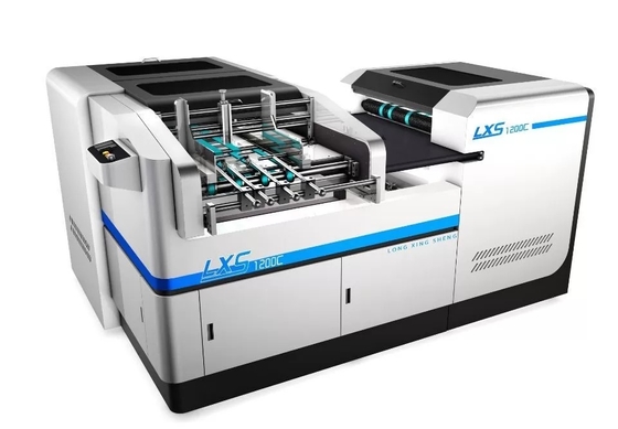 Máy tạo rãnh 3x3 Slot Cardboard V 30m / phút với cấu trúc tuyến tính
